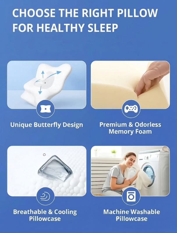 Lunava™ Ergonomic Pillow