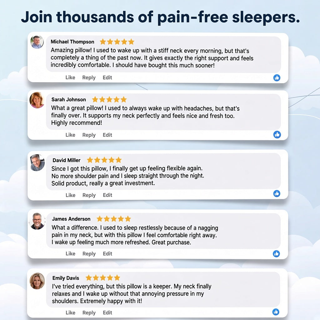 Lunava™ Ergonomic Pillow